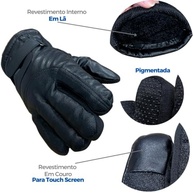 Luva Impermeável para Motoqueiro: Proteção Total contra Frio e Vento Forte - imagem 5