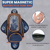 Bolsa de Tanque Magnética Reygeak para Moto: Impermeável, Grande Capacidade e Segurança - imagem 4