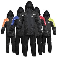 HWK Roupa de Chuva Moto 2 Peças Impermeável com Jaqueta e Calça Refletiva - Proteção Total - imagem 2