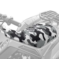 Capa de Assento SEANATIVE Camuflada Preta: Proteção Universal Impermeável e Antiderrapante para Quadriciclos e Motos - imagem 3