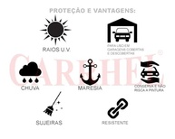Capa de Carro Impermeável Proteção UV Silver M - Segurança e Estilo para seu Veículo - imagem 4