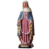 Imagem Nossa Senhora das Lágrimas 30cm em Resina Importada - Decoração Sagrada de Alta Qualidade - imagem 2