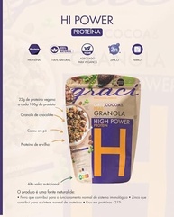 Granola High Power Graci, Proteica e Vegana, 21% protein vegan, Importado, 300g - imagem 7