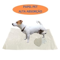 Jornal Pet Pipi Dog 250 Folhas Grandes Limpas Sem Impressão - imagem 4