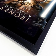 Quadro Star Wars Obi-Wan Kenobi 40x60cm - Moldura Premium com Impressão Eco-Solvente - imagem 4