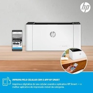 Impressora HP Laser 107w Tecnologia de impressão Laser Wi-Fi. Impressora para Pequenas e médias empresas. Conectividade:USB 2.0 de alta velocidade (4ZB78A) - imagem 2
