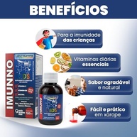 Imunno Kids Xarope 120ml Suporte à Imunidade Infantil - imagem 4