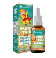 Imunitrix Kids (Vit. C +D+Zinco) 30ml Sabor Morango - Flora Nativa - imagem 1