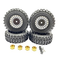 4 Pneus de Borracha Premium para SCX24 90081 - Aderência e Estilo Incomparáveis - imagem 2