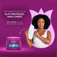 Poise Moderado: Proteção Discreta Contra Incontinência - imagem 2