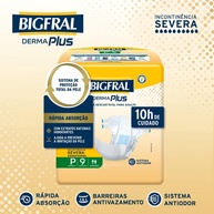 Bigfral Derma Plus P: Proteção e Cuidado para Incontinência - imagem 2