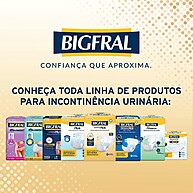 Bigfral Derma Plus XG: Kit 8 Fraldas para Incontinência - imagem 2