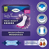 Lady Discreet Maxi Night: Absorvente Noturno para Incontinência - imagem 2