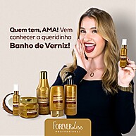 Banho de Verniz Forever Liss: Kit Completo para Cabelos Incríveis - imagem 2