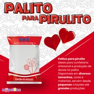 Palitos para Pirulito: 100 Unidades para Doces Incríveis - imagem 2