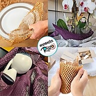 Papel Colmeia Lilás: Embalagens Incríveis! - imagem 2