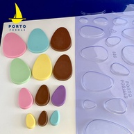 Forma de Chocolate Ovo Tablete: Crie Ovos Incríveis! - imagem 2