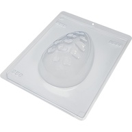 Forma de Silicone Coração 350g: Crie Ovos de Páscoa Incríveis! - imagem 2