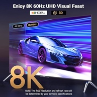 UGREEN Cabo DisplayPort para HDMI 8K 60Hz | 4K 240Hz - Imagem Incrível e Conexão Estável - imagem 4