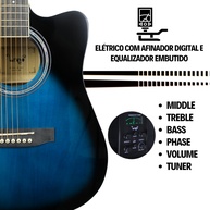 Bravo TF300: Violão Elétrico com Timbre Incrível - imagem 2