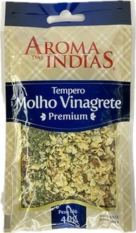 Aromas da Índia Tempero Para Molho De Vinagrete 40 Gramas - imagem 3