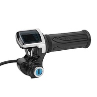 Acelerador de Bicicleta Elétrica com Indicador LED 48V - Design Ergonômico e ABS Resistente - imagem 3