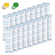 Gel de Sílica Premium com Indicador de Umidade – 150 Pacotes de 5g para Alimentos, Eletrônicos e Armazenamento Seguro - imagem 1