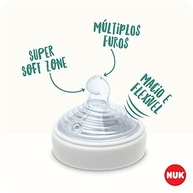 Mamadeira NUK Essence TC Smart Flow 150 ml com Indicador de Temperatura - Segurança e Conforto para Bebês - imagem 4