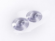 Lentes Indicadoras de Seta Topzone para Harley Davidson (Estilo Plano Transparente) - imagem 3