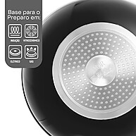 Wok Lyor 28cm: Cozinhe Fácil com Indução! - imagem 2