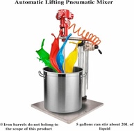 Misturador Pneumático de Tinta 5 Galões - Alta Eficiência para Indústria e Uso Doméstico - imagem 4
