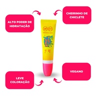 Hidratante Labial Laby Chiclé Tutti Frutti: Cor e Sabor da Infância - imagem 2