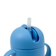 Copo de Transição Infantil 300ml com Canudo e Tampa Antivazamento - Estampa Tigre - imagem 4