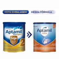 3 Latas - SOJA - Fórmula Infantil Em Pó Danone 800 gr - imagem 3