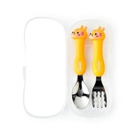 Conjunto de Talheres Infantil Portátil com Estojo - Ideal para Viagens e Passeios - imagem 2
