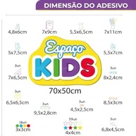 Adesivo de Parede Infantil Espaço Kids - Decoração Segura e Educativa para Quartos e Escolas - imagem 4