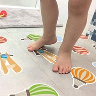 Adesivo Piso de Banheiro Antiderrapante Infantil com 14 Unidades - Segurança e Diversão no Banho - imagem 2