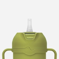Comotomo Copo Infantil 227g com Canudo e Bico Silicone - Verde - imagem 3