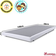 Cama Montessoriana Solteiro + Colchão Infantil - imagem 2