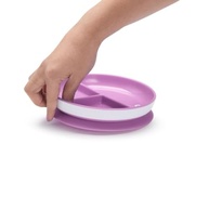 Prato com Ventosa Roxo Munchkin - Segurança e Diversão na Alimentação Infantil - imagem 4