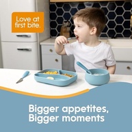 Conjunto de Utensílios Infantil NumNum 4ª Fase - Talheres Seguros e Ergonômicos para Crianças a Partir de 2 Anos - imagem 3