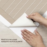 Adesivo Decorativo Infantil Lavável - Estilo Cerca Ripado | Ideal para Quarto, Escola e Brinquedoteca - imagem 4