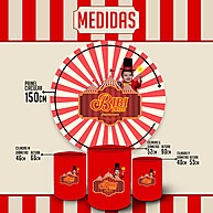 Kit Decorativo Infantil Rio Filme com Painel Redondo e Capas para Cilindros - imagem 2