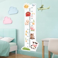 Adesivos Decorativos Régua Crescimento Fazendinha Infantil - Lavável, Seguro e Fácil Aplicação - imagem 1
