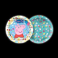 Prato Peppa Pig 18cm – Ideal para Festa Infantil - imagem 2