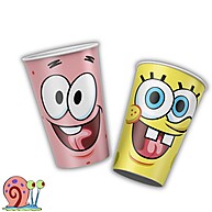 Copo Bob Esponja 180ml Regina – Ideal para Festa Infantil! - imagem 2