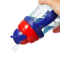 Garrafa de Alimentação Infantil com Design Animado - 330ML, à Prova de Vazamento, com Palha Portátil e Ventilação Circulante - imagem 4