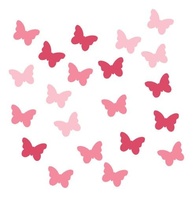 Adesivo de Parede Infantil 72 Borboletas Rosa - Decore o Quarto da Menina com Magia! - imagem 1