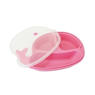 Prato Infantil Baleia com Divisórias Clingo - Rosa | Seguro, Resistente e Ideal para Refeições Saudáveis - imagem 2