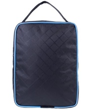 Bolsa Térmica Infantil com Alça – Ideal para Mamadeira, Lancheira e Marmita (Preto/Azul) - imagem 5
